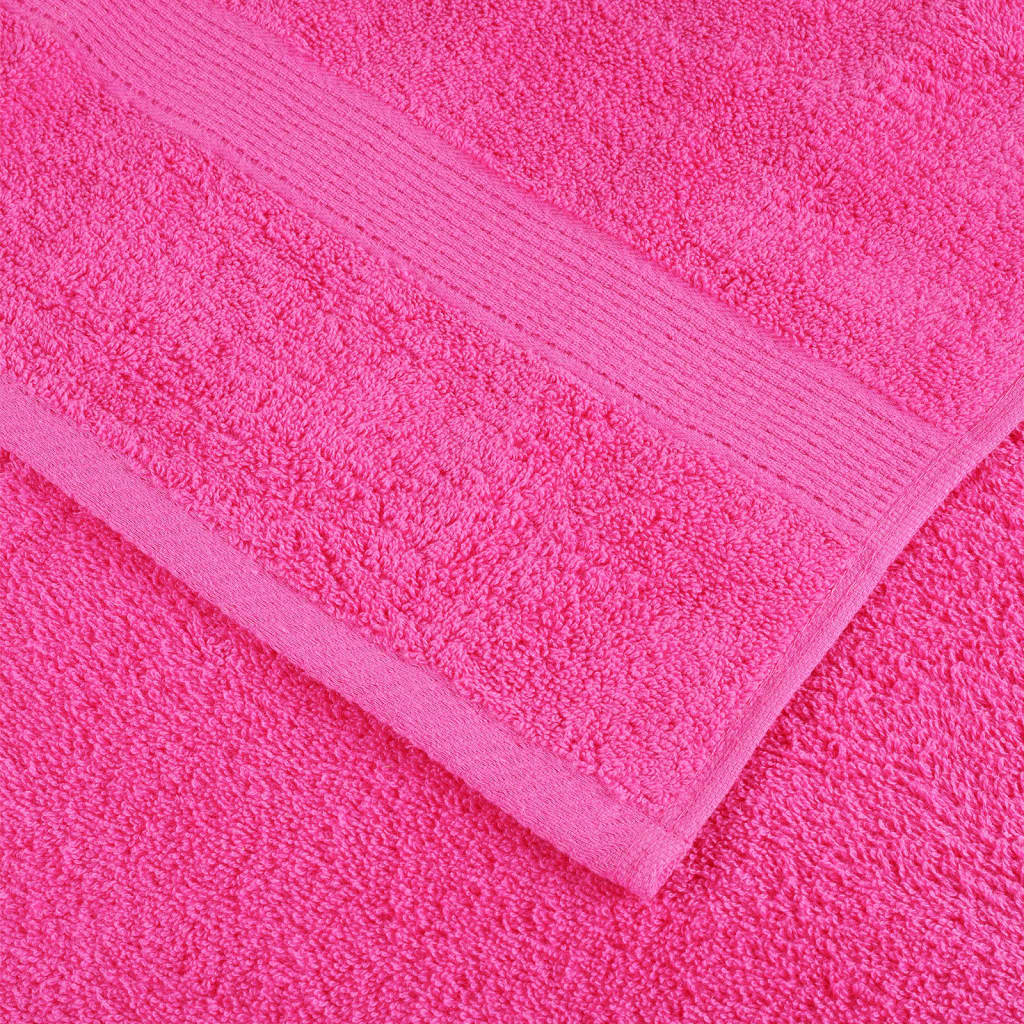 håndklæder SOLUND 10 stk. Premium 70x140 cm 600 g/m2 pink
