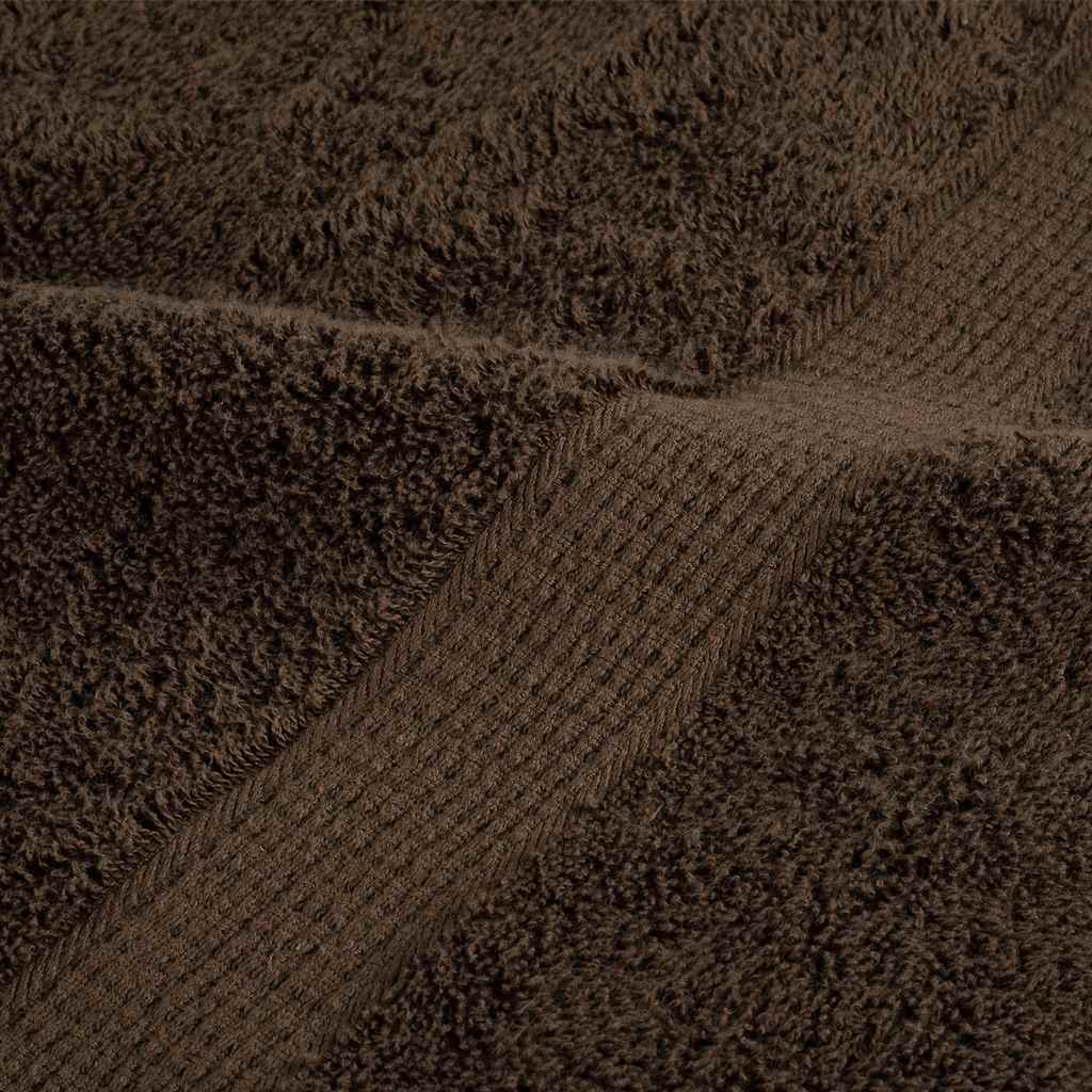 håndklæder 8 stk. Premium SOLUND 600 g/m2 brun