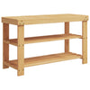 skostativ med 3 hylder 70x27,5x45 cm bambus