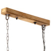 loftlampe 25 W 90x24x111 cm E27 rustik rød