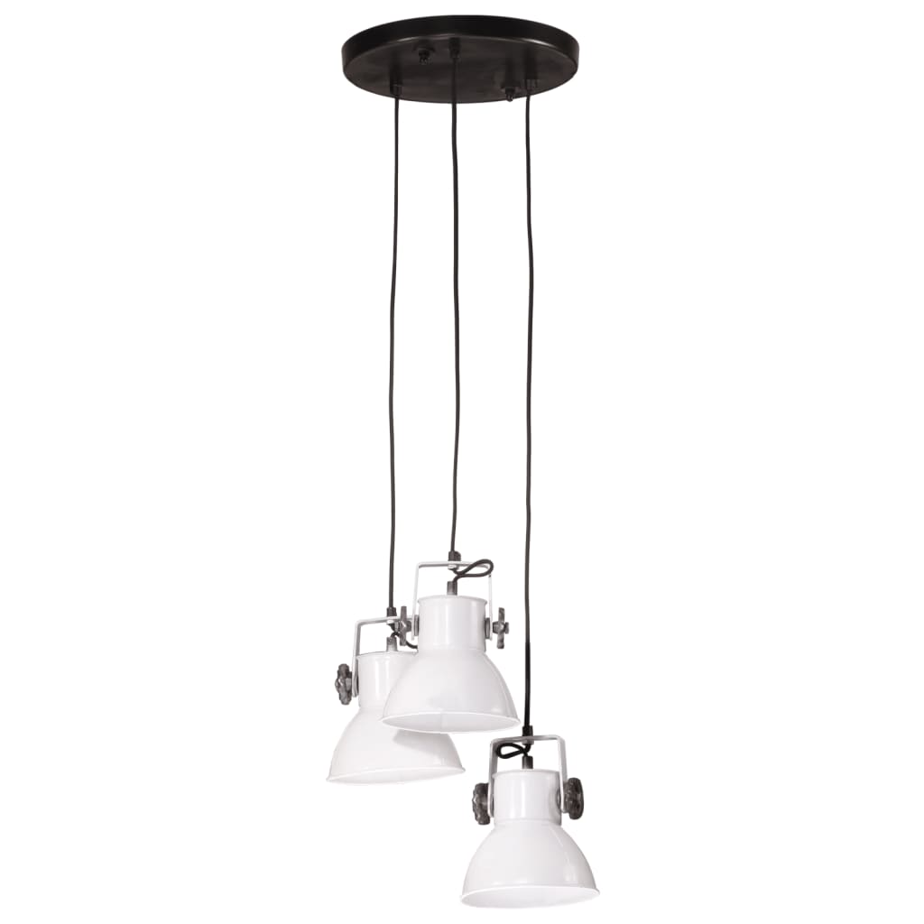 pendel 25 W rund 30x30x100 cm E27 hvid