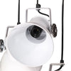 pendel 25 W rund 30x30x100 cm E27 hvid
