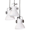 pendel 25 W rund 30x30x100 cm E27 hvid