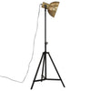gulvlampe 61x61x90/150 cm 25 W E27 antik messingfarve
