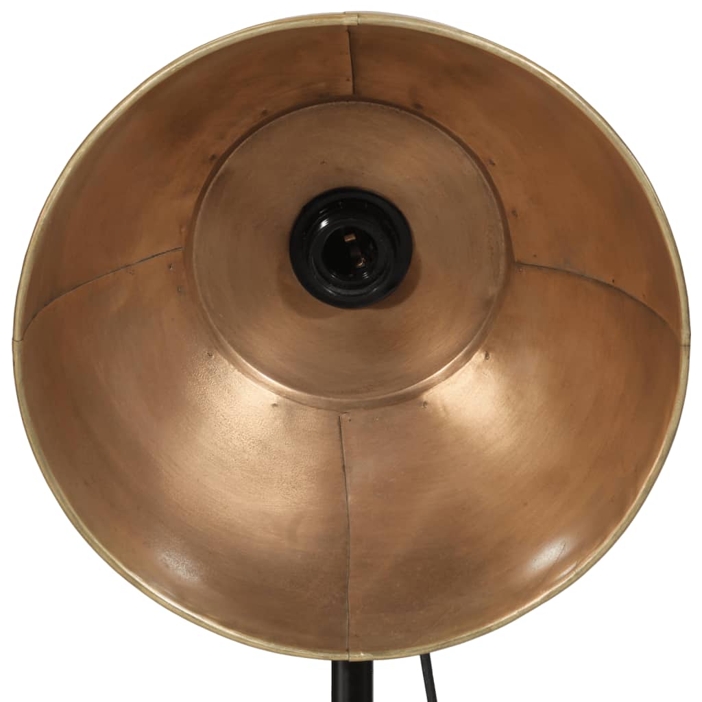 gulvlampe 61x61x90/150 cm 25 W E27 antik messingfarve