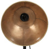 gulvlampe 61x61x90/150 cm 25 W E27 antik messingfarve