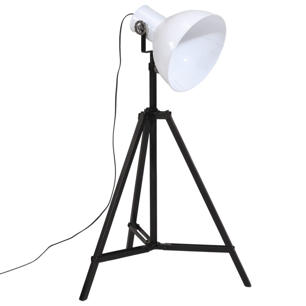 gulvlampe 61x61x90/150 cm 25 W E27 hvid