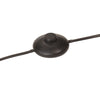 gulvlampe 25 W 61x61x90/150 cm E27 rustik blå