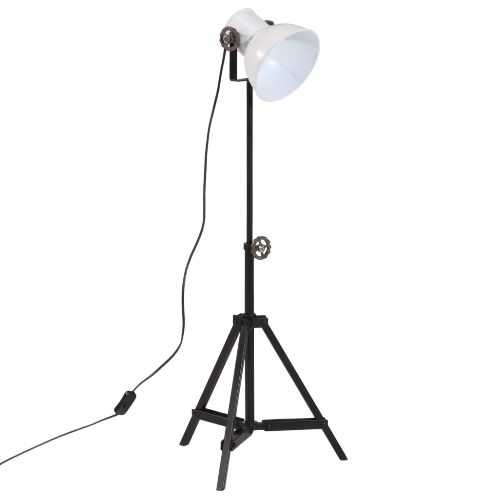 gulvlampe 35x35x65/95 cm 25 W E27 hvid