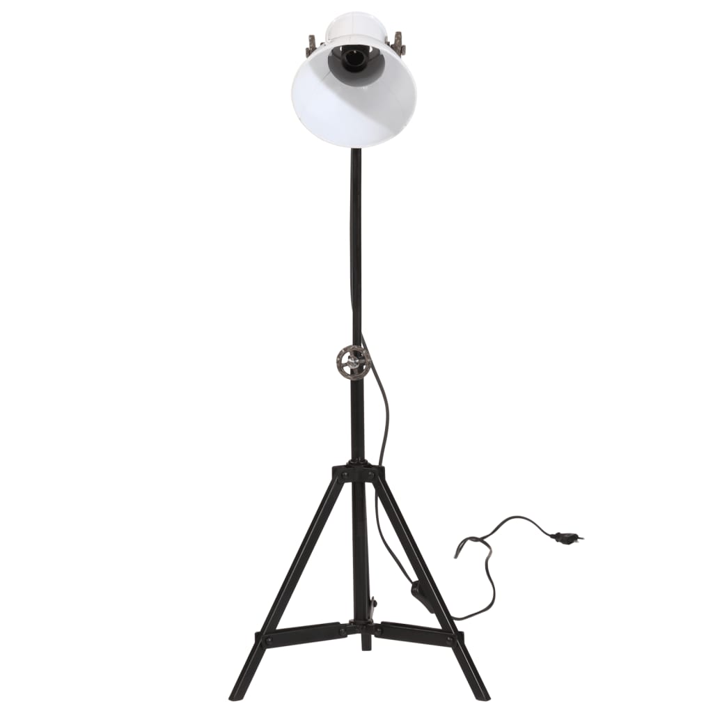gulvlampe 35x35x65/95 cm 25 W E27 hvid