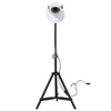 gulvlampe 35x35x65/95 cm 25 W E27 hvid