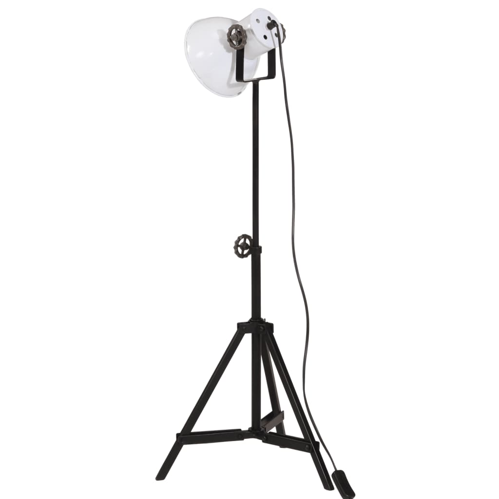 gulvlampe 35x35x65/95 cm 25 W E27 hvid