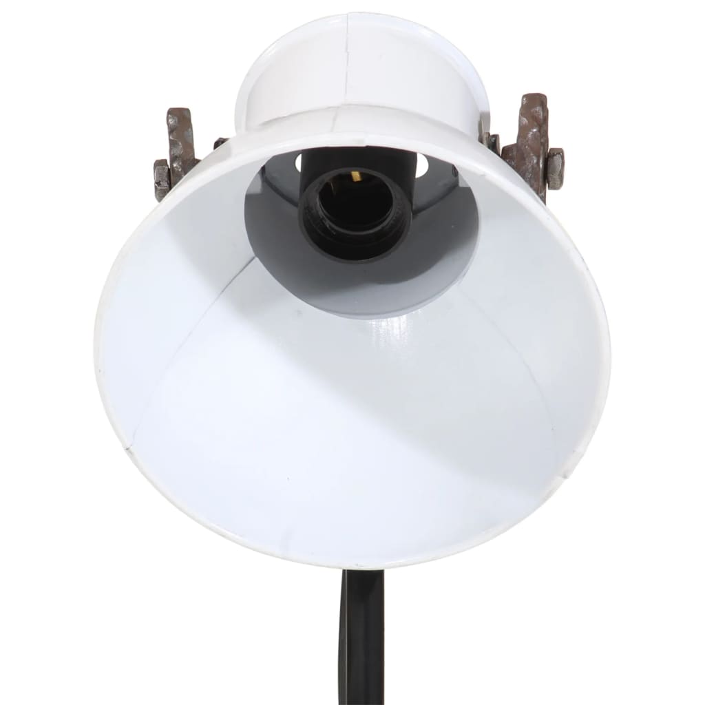 gulvlampe 35x35x65/95 cm 25 W E27 hvid