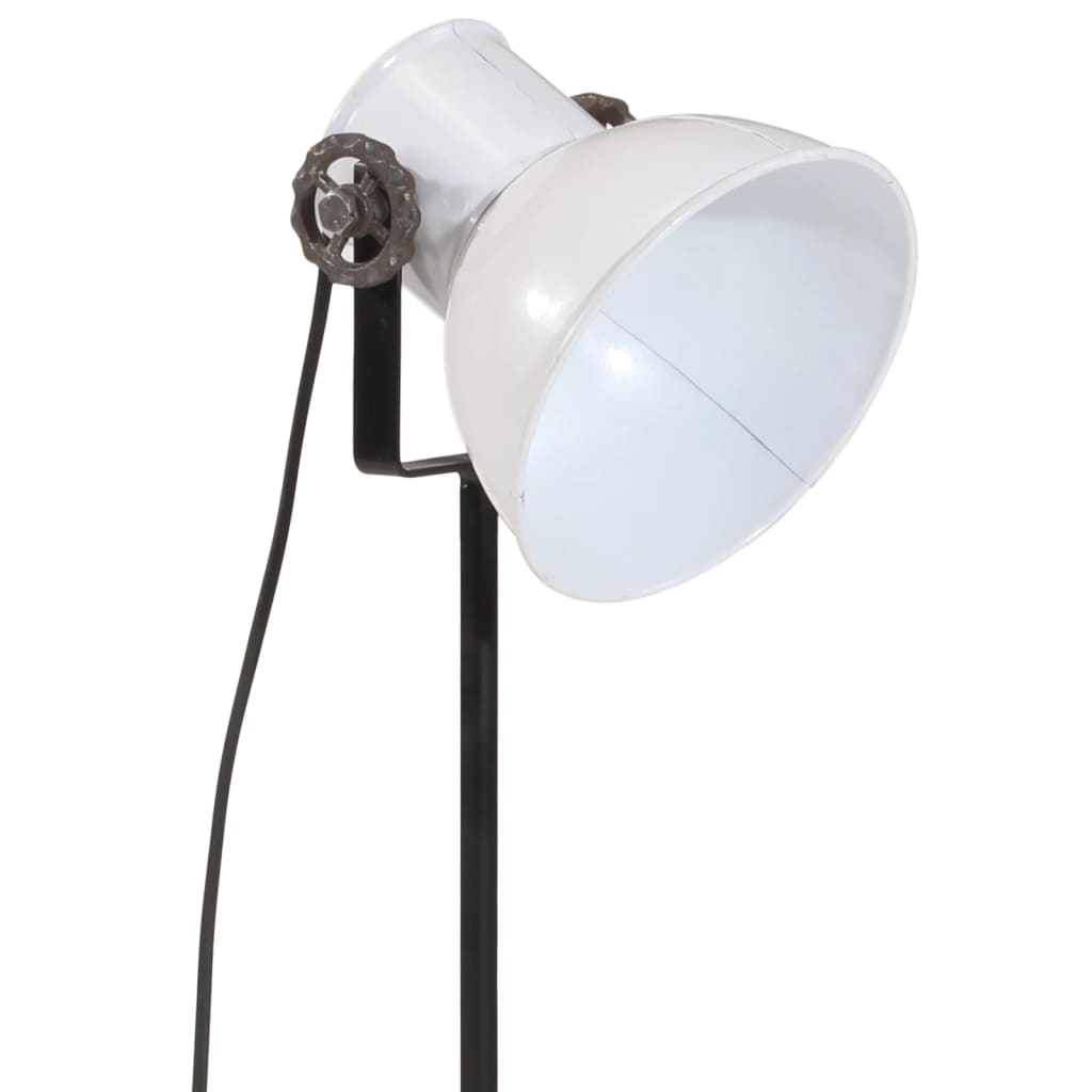 gulvlampe 35x35x65/95 cm 25 W E27 hvid