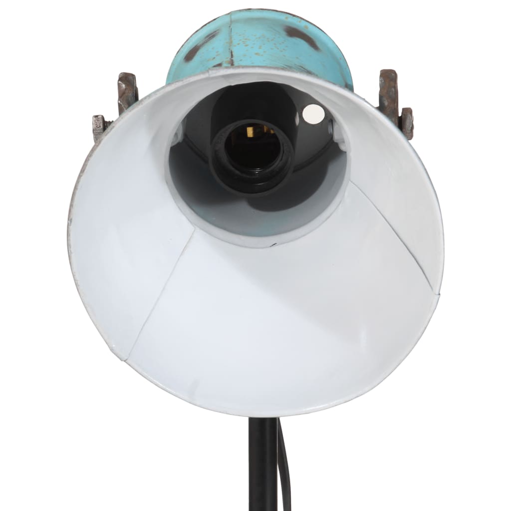gulvlampe 25 W 35x35x25 cm E27 rustik blå