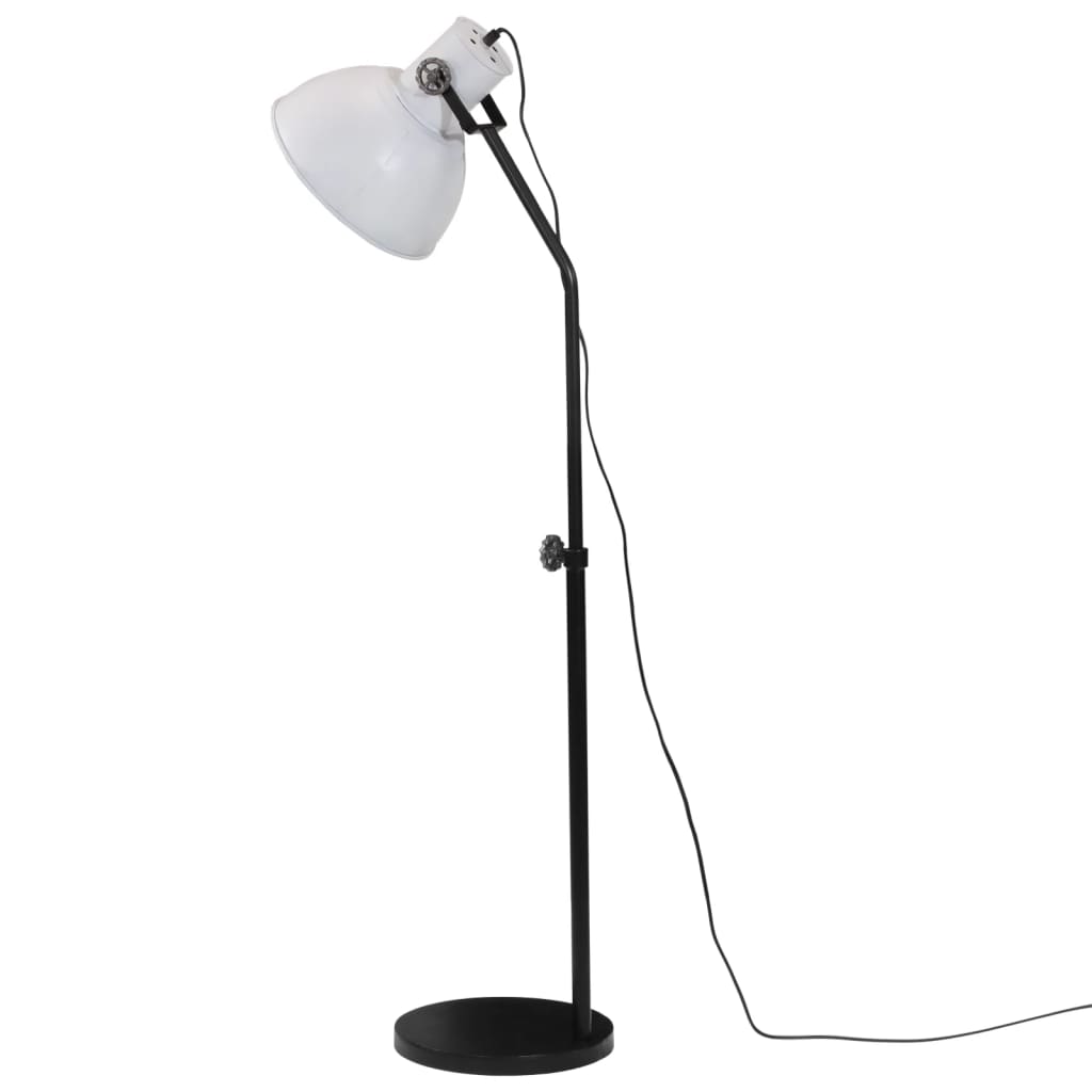 gulvlampe 30x30x90-150 cm 25 W E27 hvid