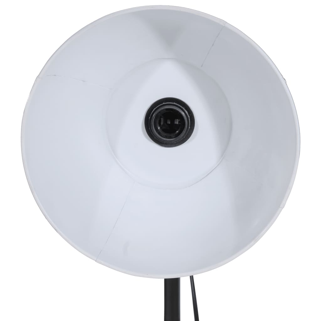gulvlampe 30x30x90-150 cm 25 W E27 hvid