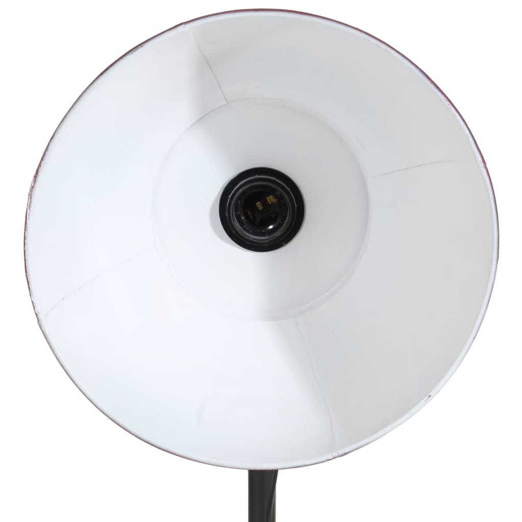 gulvlampe 25 W 30x30x90-150 cm E27 rustik rød