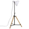 gulvlampe 75x75x90-150 cm 25 W E27 hvid