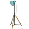 gulvlampe 25 W 75x75x90-150 cm E27 rustik blå