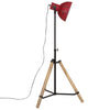 gulvlampe 25 W 75x75x90-150 cm E27 rustik rød