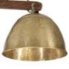loftlampe 105x30x65-108 cm 25 W E27 antik messingfarve