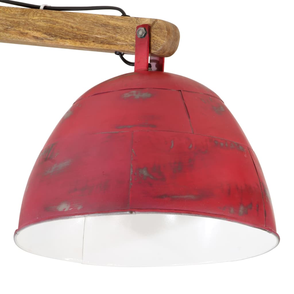 loftlampe 105x30x65-108 25 W E27 rustik rød