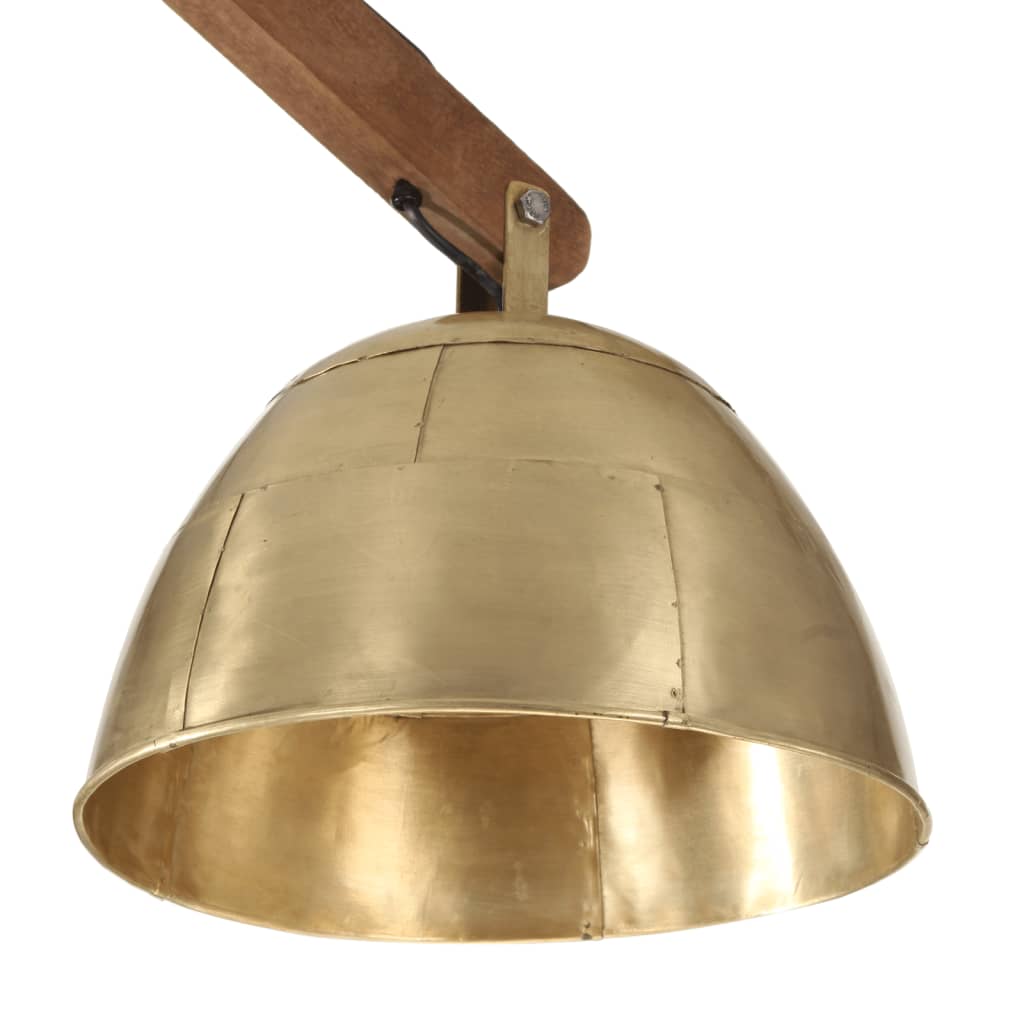 loftlampe 29x18x85 cm 25 W E27 antik messingfarve