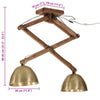 loftlampe 29x18x85 cm 25 W E27 antik messingfarve