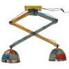 loftlampe 29x18x85 cm 25 W E27 flerfarvet