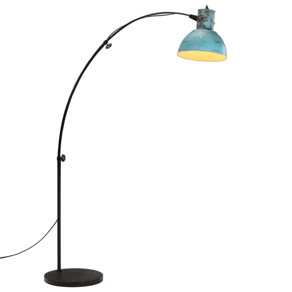 gulvlampe 25 W 150 cm E27 rustik blå