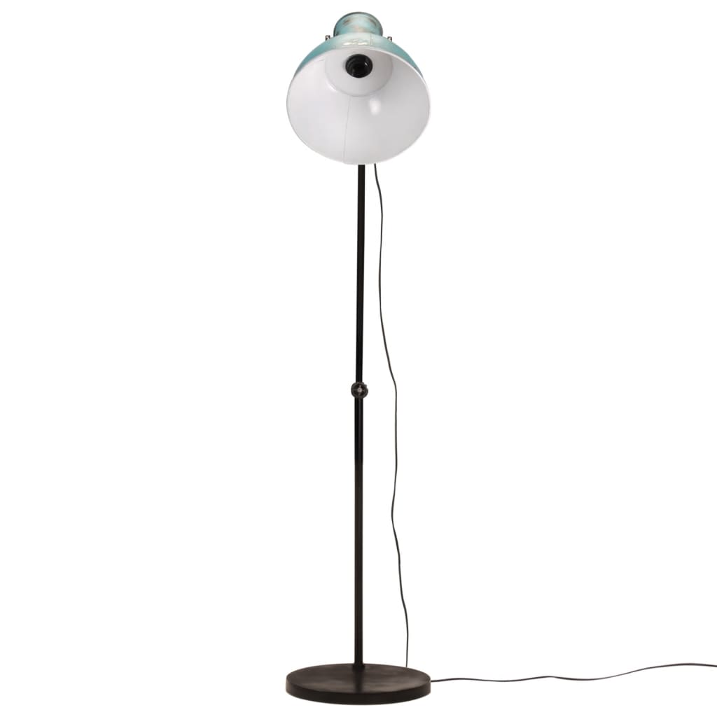 gulvlampe 25 W 150 cm E27 rustik blå