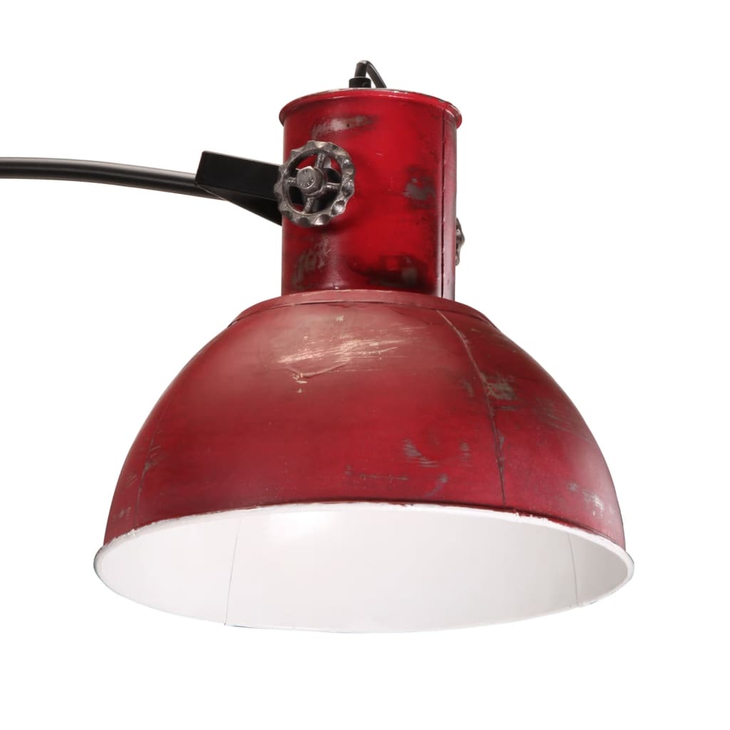 gulvlampe 25 W 150 cm E27 rustik rød