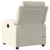 massagestol velour cremefarvet
