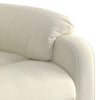 massagestol velour cremefarvet