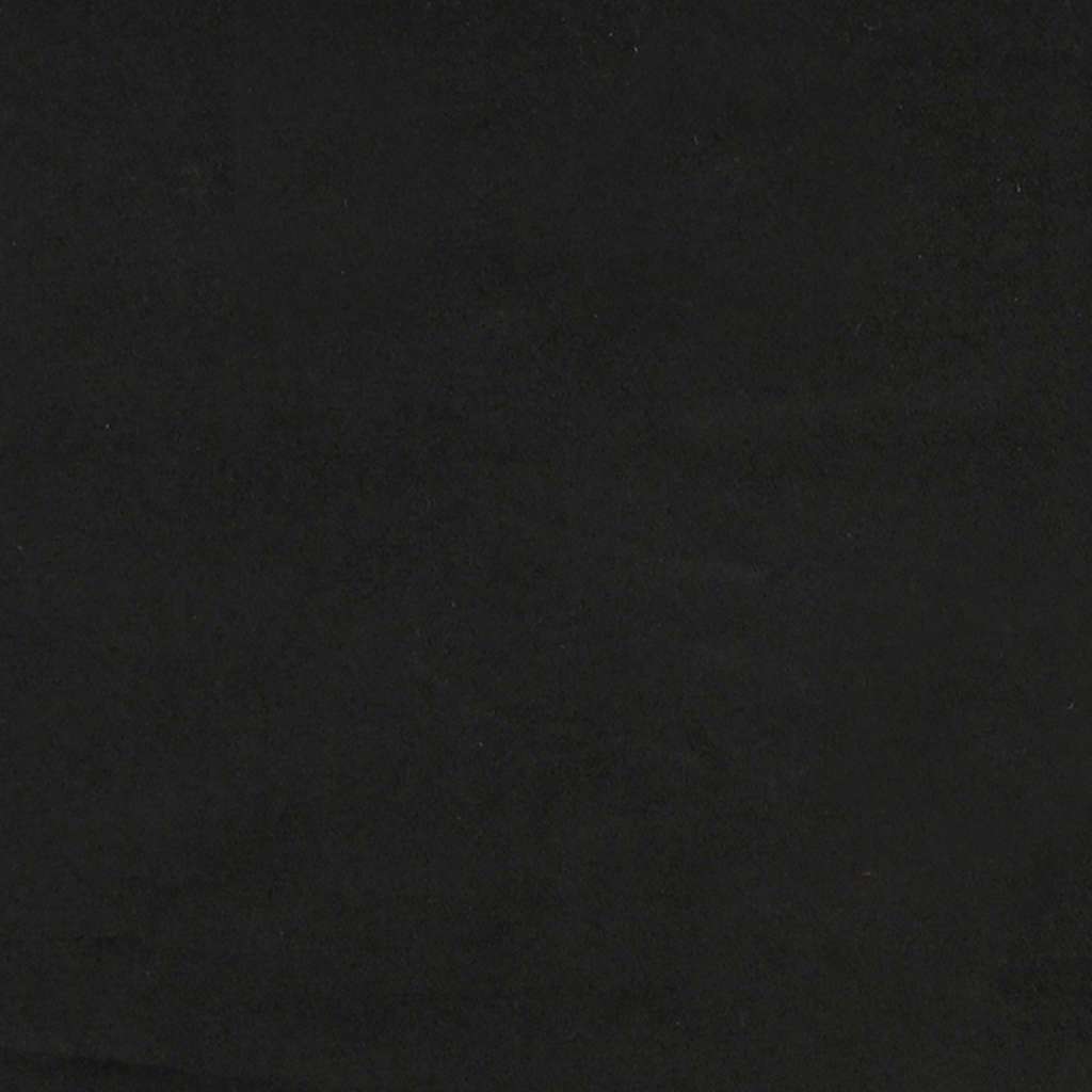 bænk med hynder 120,5x65x75 cm velour sort