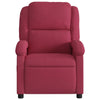 massagestol velour vinrød