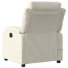 massagestol velour cremefarvet