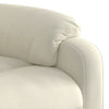 massagestol velour cremefarvet