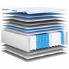 springmadras med pocketfjedre 90x200 cm medium