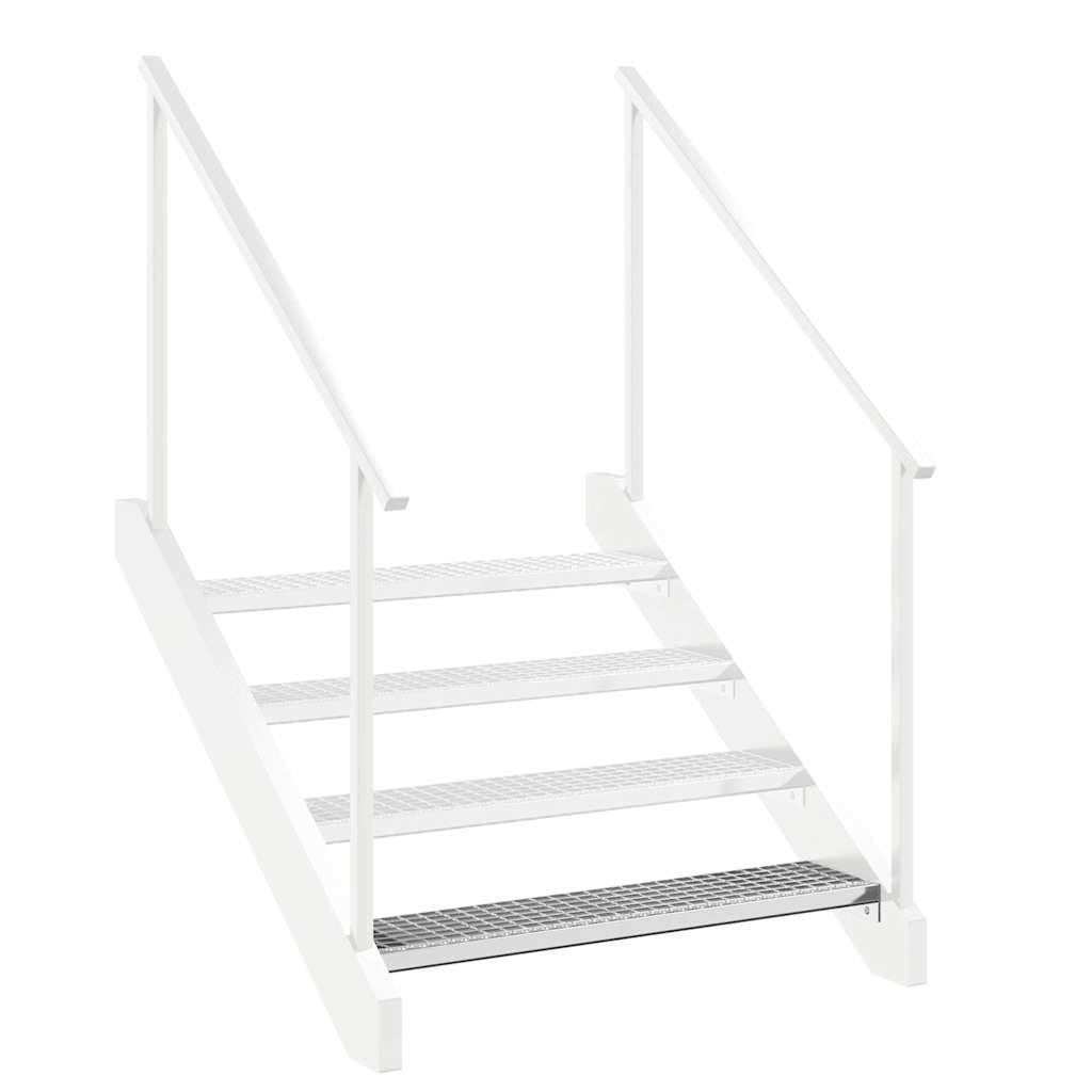 trappetrin 90x24x7 cm trinrist galvaniseret stål