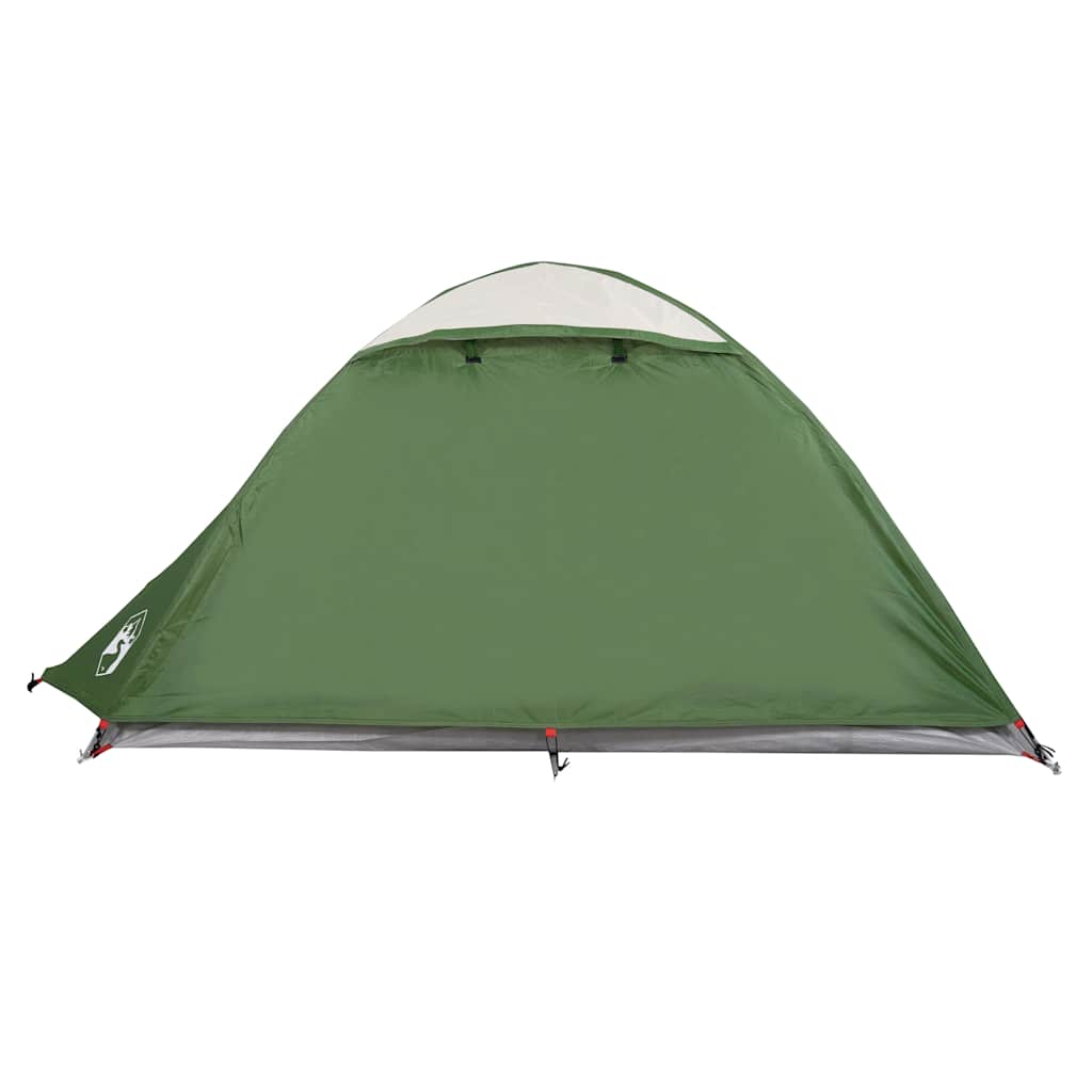 2-personers campingtelt vandtæt kuppel grøn