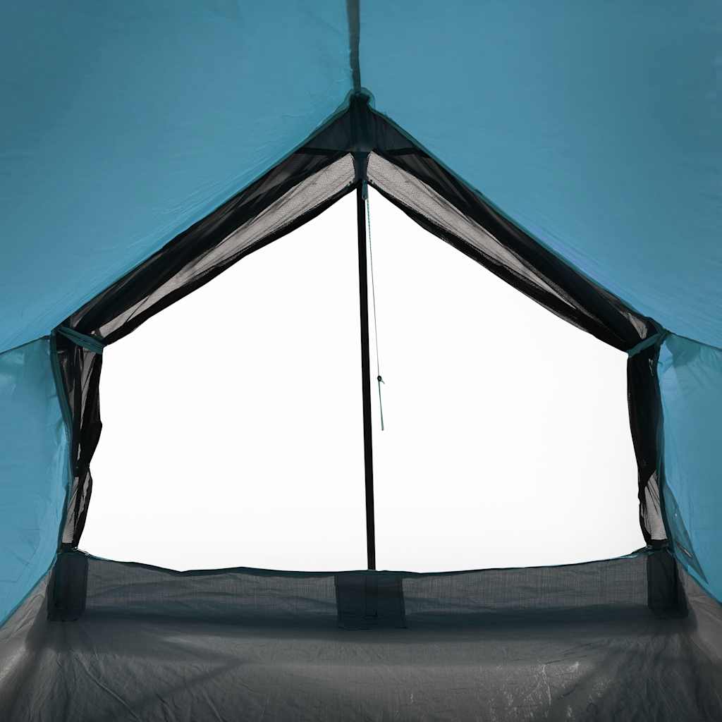 2-personers campingtelt vandtæt blå