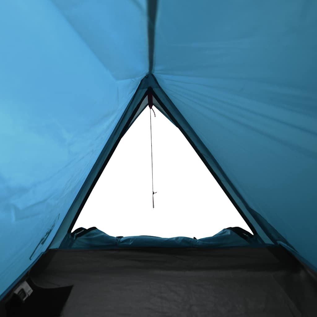 2-personers campingtelt vandtæt blå