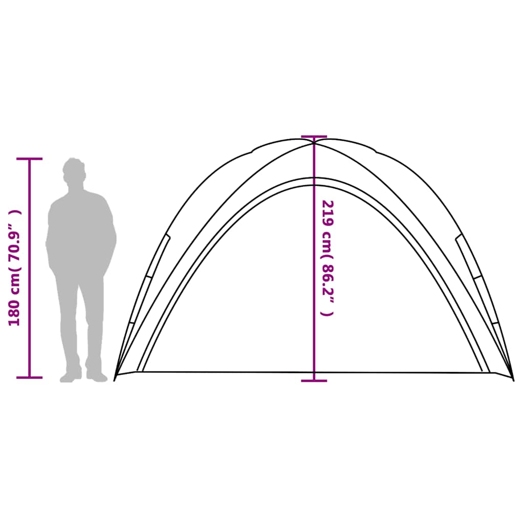 festtelt vandtæt blå