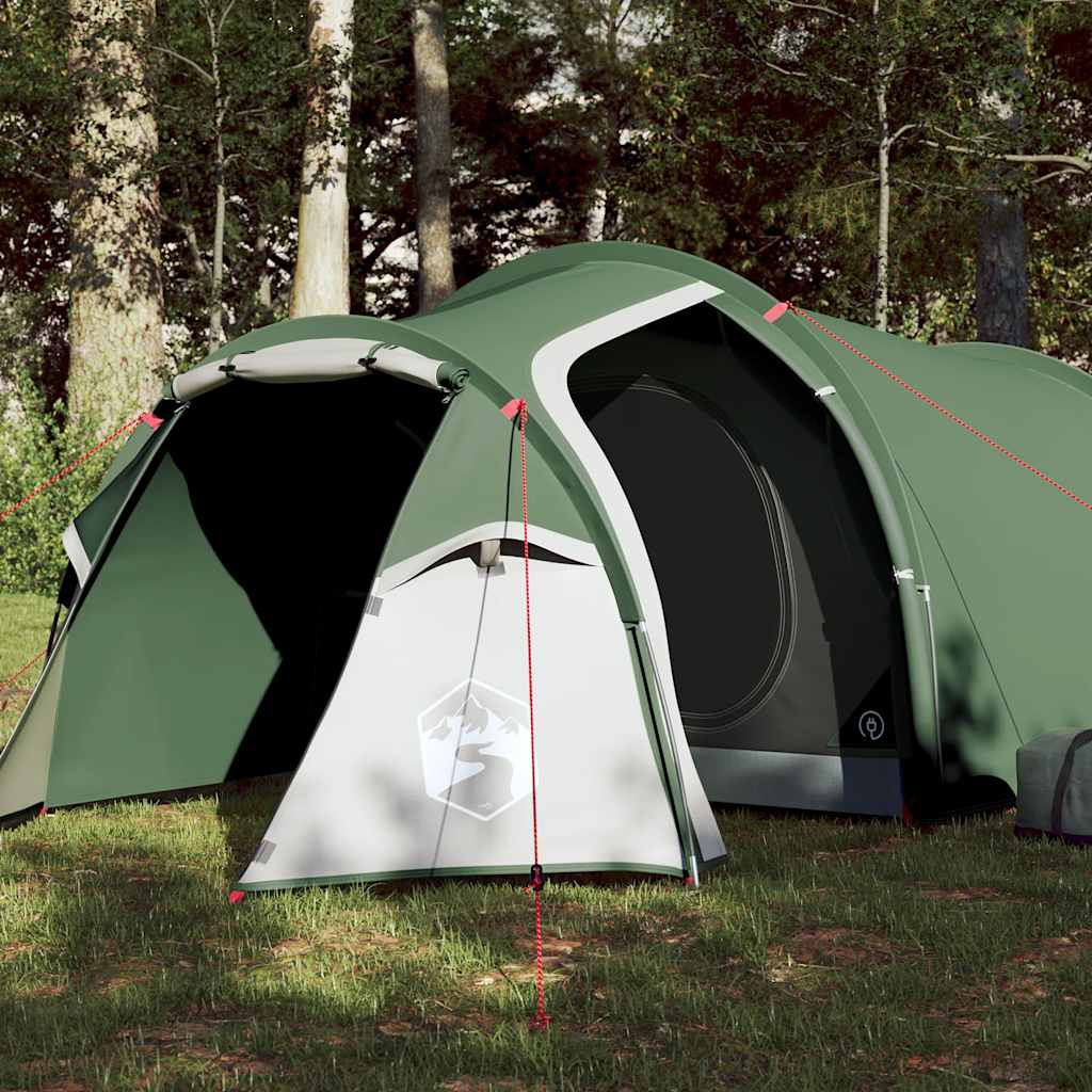 3-personers campingtelt vandtæt grøn