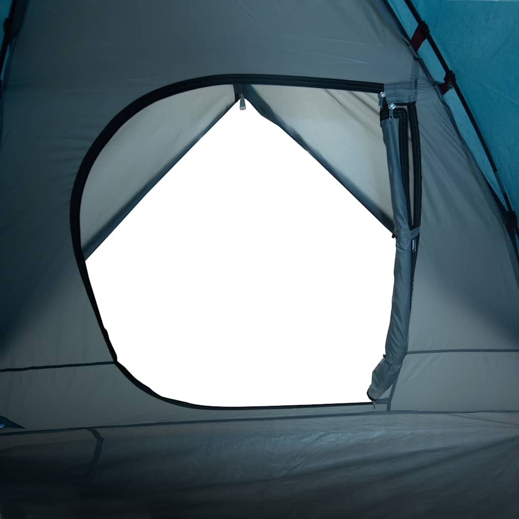 3-personers campingtelt vandtæt blå