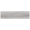 væghylder 4 stk. 40x10x1,5 cm konstrueret træ grå sonoma-eg