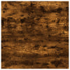væghylder 4 stk. 40x50x1,5 cm konstrueret træ røget egetræ