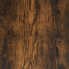 væghylder 4 stk. 40x50x1,5 cm konstrueret træ røget egetræ